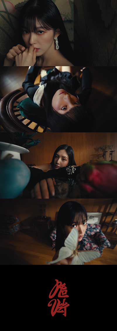 Red Velvet正规3辑《Chill Kill》IRENE、SEULGI、JOY、YERI的Mood Sampler视频公开